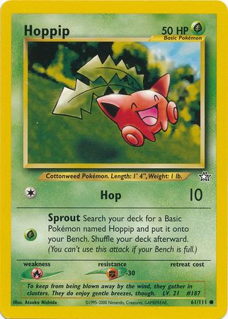 Pokemon | Hoppip (61/111) [Neo Genesis Unlimited] | The Nerd Merchant