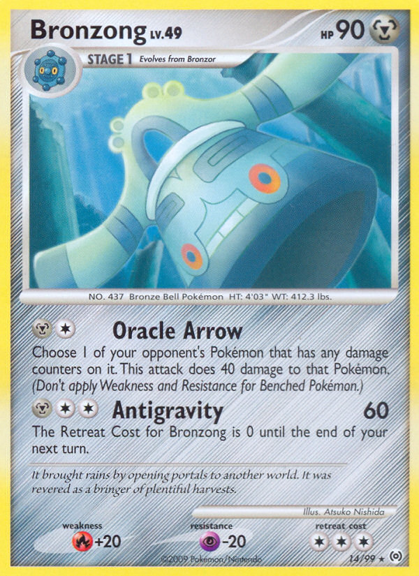 Pokemon | Bronzong (14/99) [Platinum: Arceus] | The Nerd Merchant