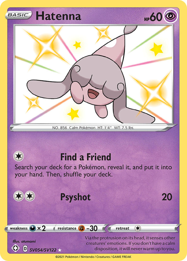 Pokemon | Hatenna (SV054/SV122) [Sword & Shield: Shining Fates] | The Nerd Merchant