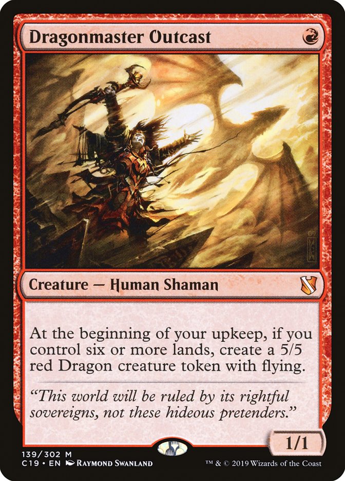 Magic | Dragonmaster Outcast [Commander 2019] | The Nerd Merchant