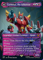 Magic | Cyclonus, the Saboteur // Cyclonus, Cybertronian Fighter (Shattered Glass) [Transformers] | The Nerd Merchant