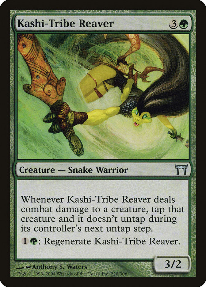 Magic | Kashi-Tribe Reaver [Champions of Kamigawa] | The Nerd Merchant