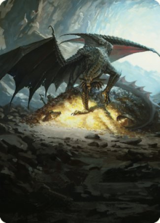 Magic | Ancient Copper Dragon Art Card (04) [Commander Legends: Battle for Baldur's Gate Art Series] | The Nerd Merchant