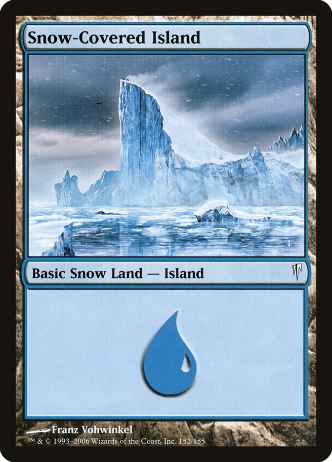 Magic | Snow-Covered Island [Coldsnap] | The Nerd Merchant