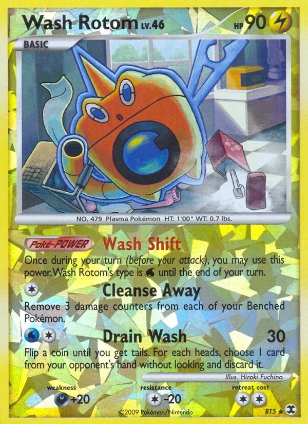 Pokemon | Wash Rotom (RT5) [Platinum: Rising Rivals] | The Nerd Merchant