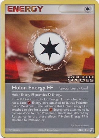 Pokemon | Holon Energy FF (104/113) (Stamped) [EX: Delta Species] | The Nerd Merchant