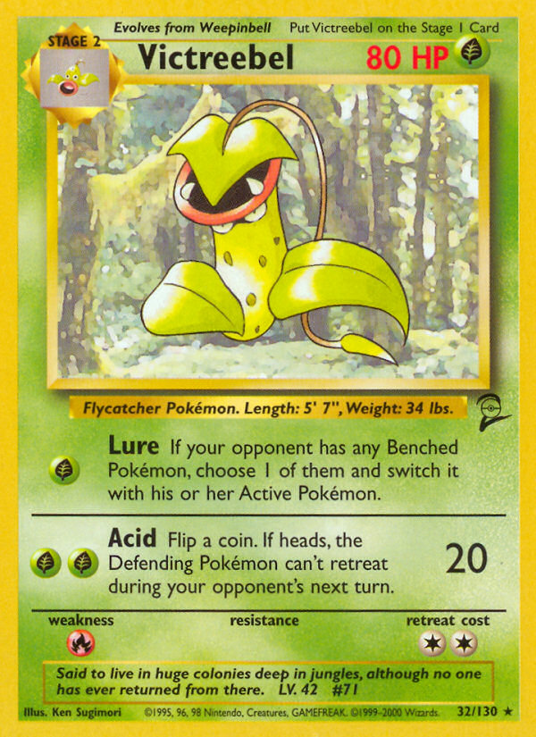 Pokemon | Victreebel (32/130) [Base Set 2] | The Nerd Merchant