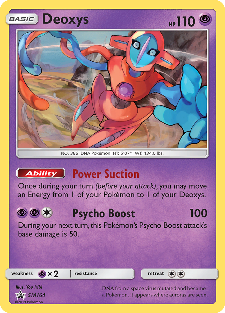 Pokemon | Deoxys (SM164) [Sun & Moon: Black Star Promos] | The Nerd Merchant