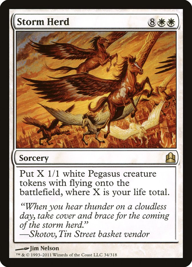 Magic | Storm Herd [Commander 2011] | The Nerd Merchant