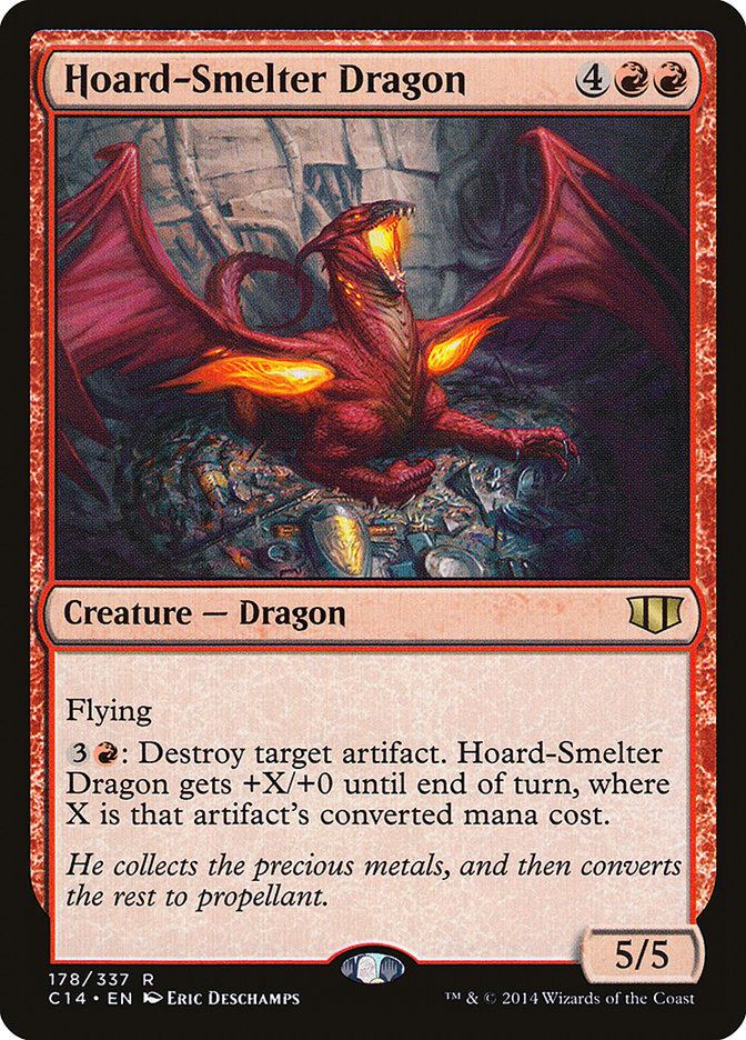 Magic | Hoard-Smelter Dragon [Commander 2014] | The Nerd Merchant