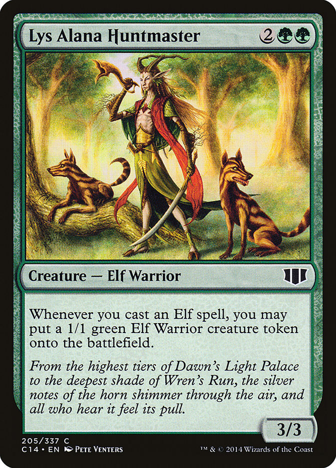 Magic | Lys Alana Huntmaster [Commander 2014] | The Nerd Merchant