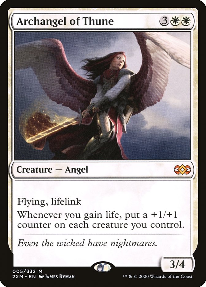 Magic | Archangel of Thune [Double Masters] | The Nerd Merchant