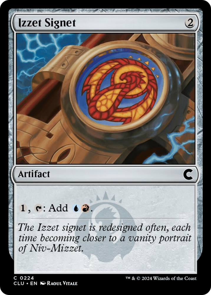 Magic | Izzet Signet [Ravnica: Clue Edition] | The Nerd Merchant