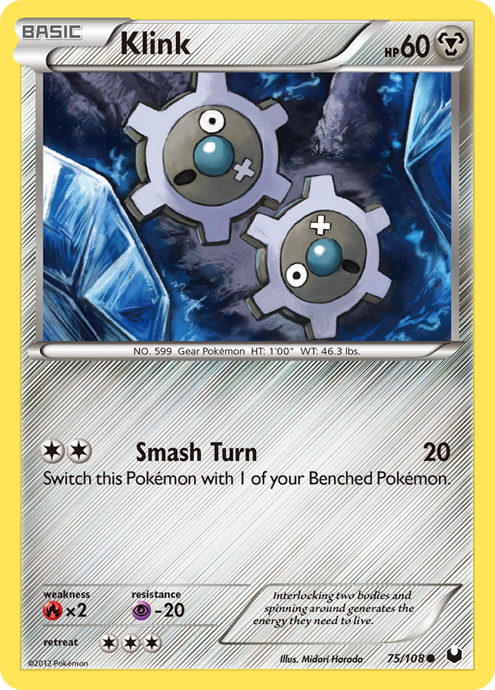Pokemon | Klink (75/108) [Black & White: Dark Explorers] | The Nerd Merchant