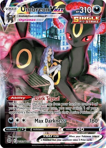Pokemon | Umbreon VMAX (TG23/TG30) [Sword & Shield: Brilliant Stars] | The Nerd Merchant
