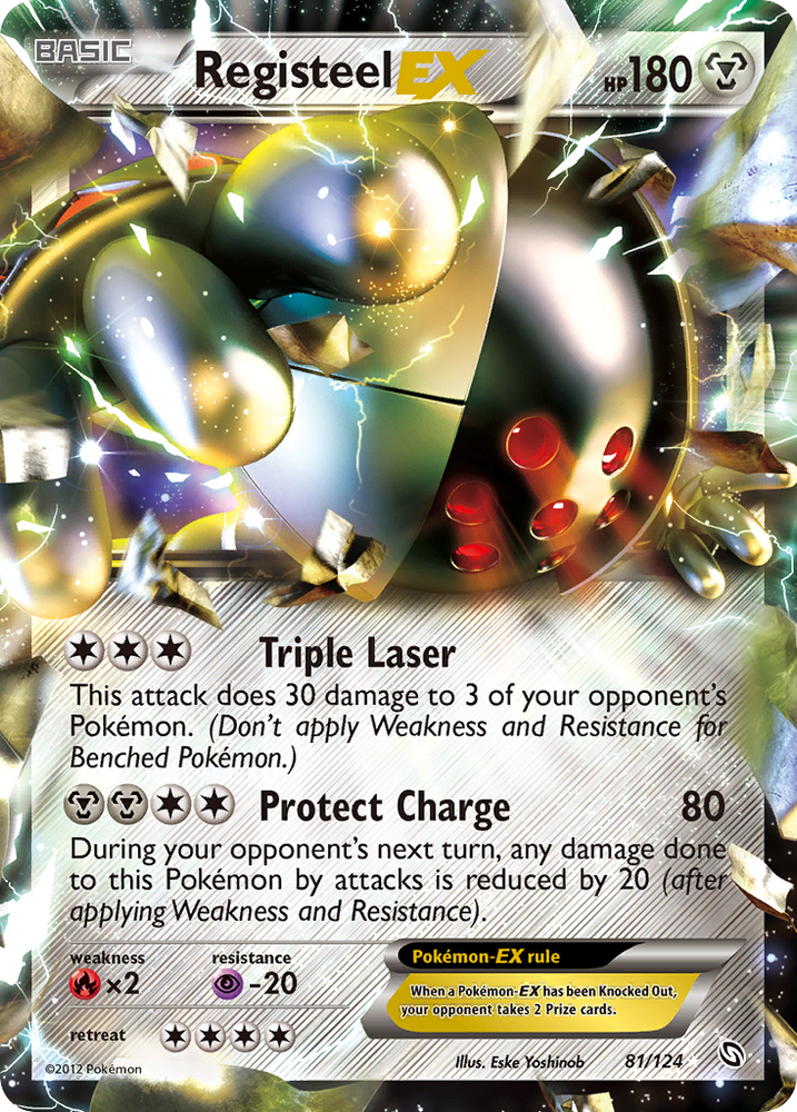 Pokemon | Registeel EX (81/124) [Black & White: Dragons Exalted] | The Nerd Merchant