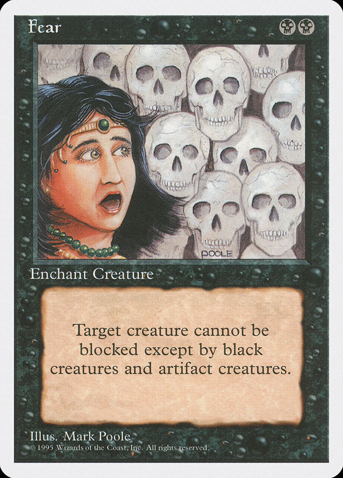 Magic | Fear [Fourth Edition] | The Nerd Merchant