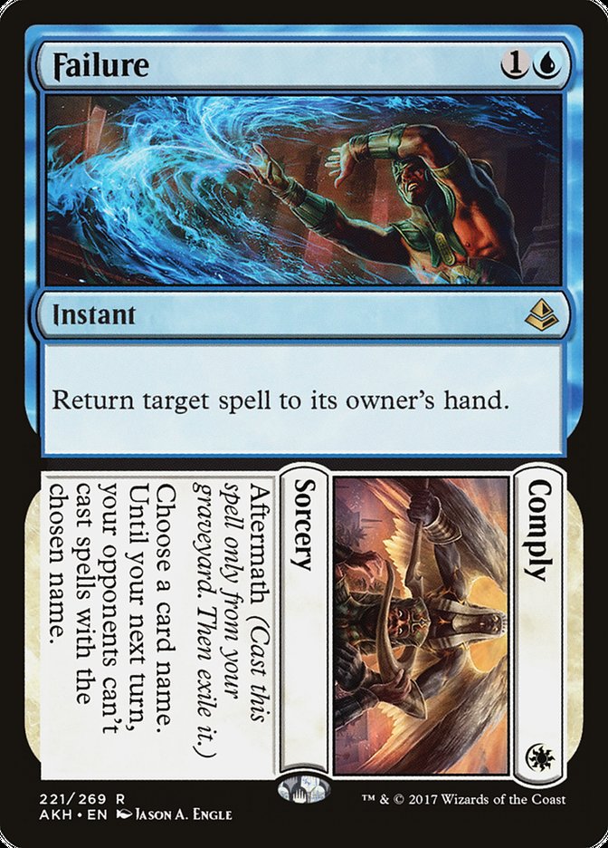 Magic | Failure // Comply [Amonkhet] | The Nerd Merchant