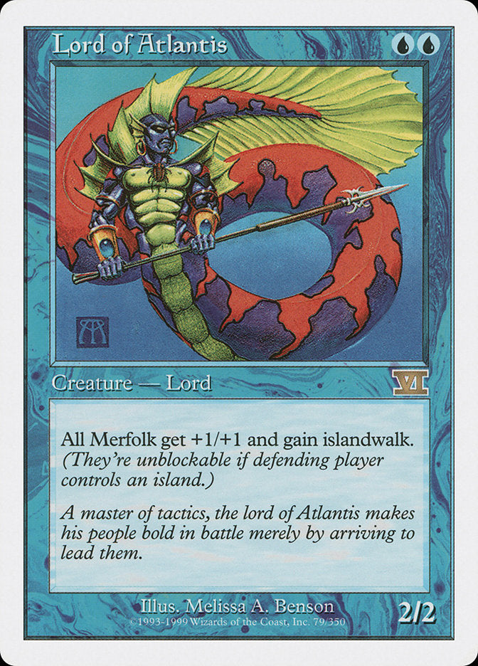 Magic | Lord of Atlantis [Classic Sixth Edition] | The Nerd Merchant