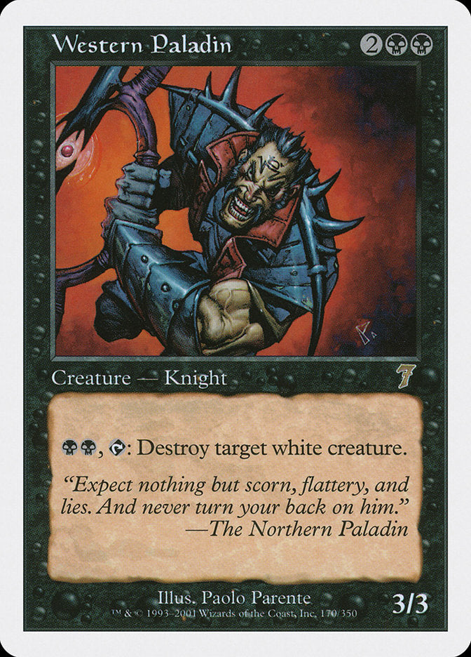Magic | Western Paladin [Seventh Edition] | The Nerd Merchant