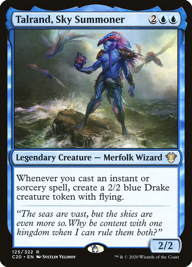 Magic | Talrand, Sky Summoner [Commander 2020] | The Nerd Merchant