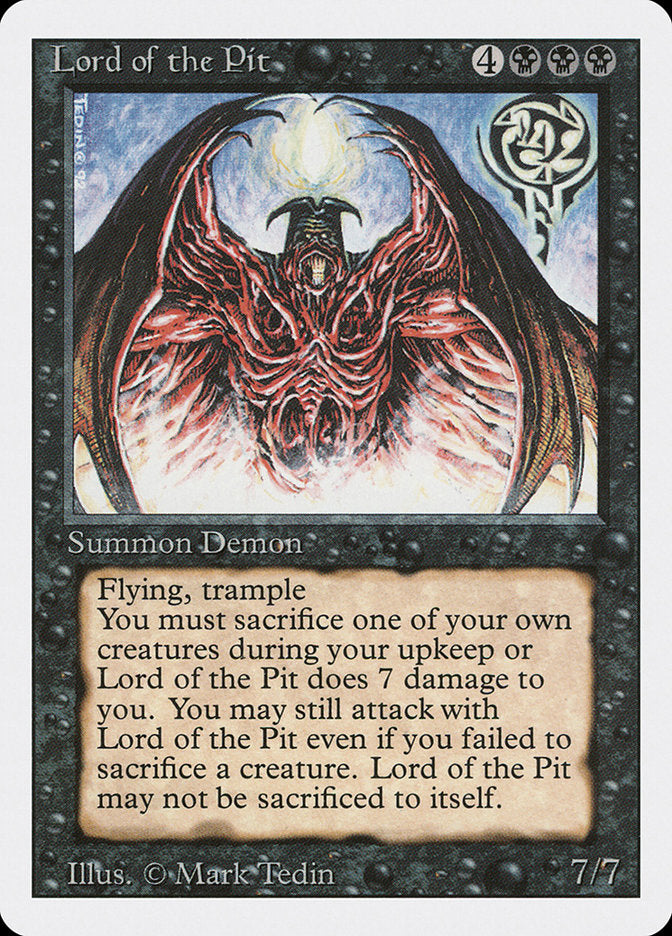 Magic | Lord of the Pit [Revised Edition] | The Nerd Merchant