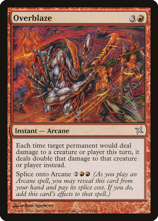 Magic | Overblaze [Betrayers of Kamigawa] | The Nerd Merchant