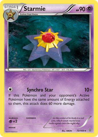 Pokemon | Starmie (73/160) [XY: Primal Clash] | The Nerd Merchant