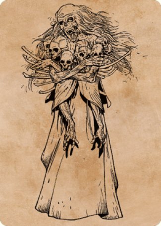 Magic | Myrkul, Lord of Bones Art Card (73) [Commander Legends: Battle for Baldur's Gate Art Series] | The Nerd Merchant
