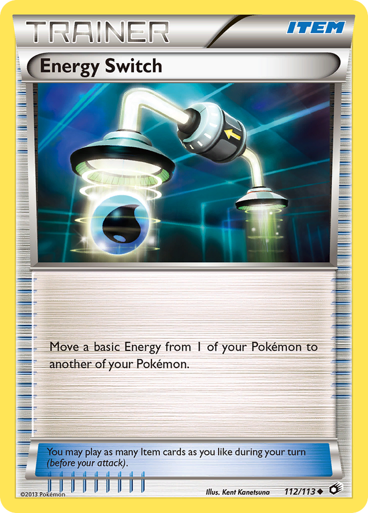 Pokemon | Energy Switch (112/113) [Black & White: Legendary Treasures] | The Nerd Merchant