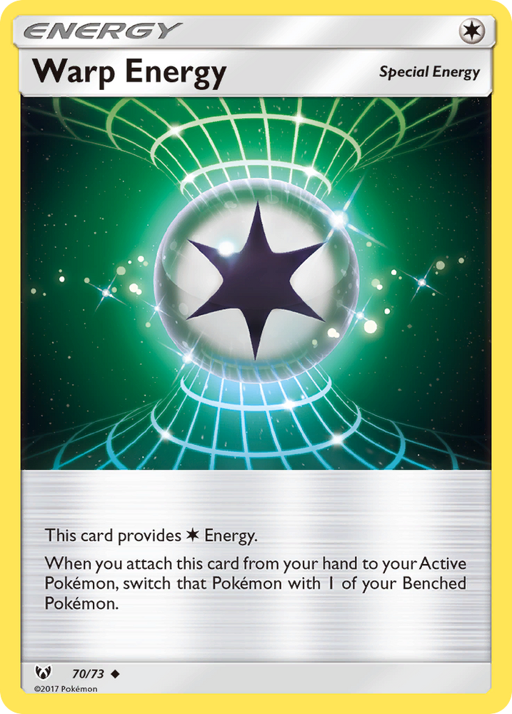 Pokemon | Warp Energy (70/73) [Sun & Moon: Shining Legends] | The Nerd Merchant