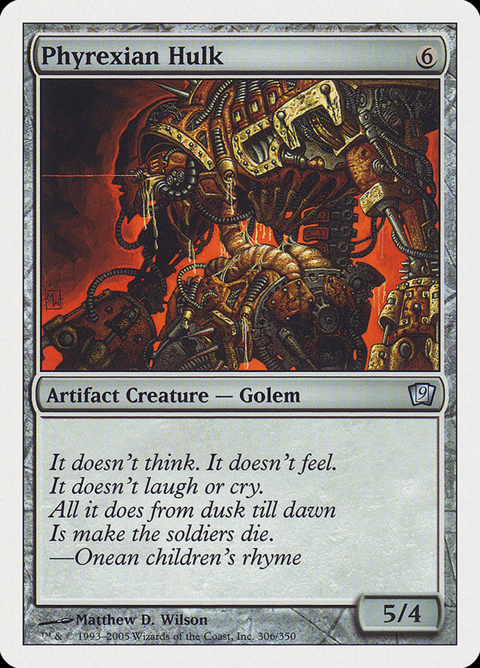 Magic | Phyrexian Hulk [Ninth Edition] | The Nerd Merchant