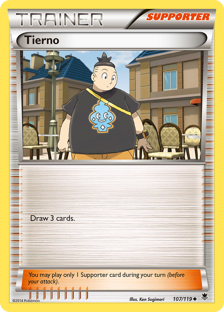 Pokemon | Tierno (107/119) [XY: Phantom Forces] | The Nerd Merchant