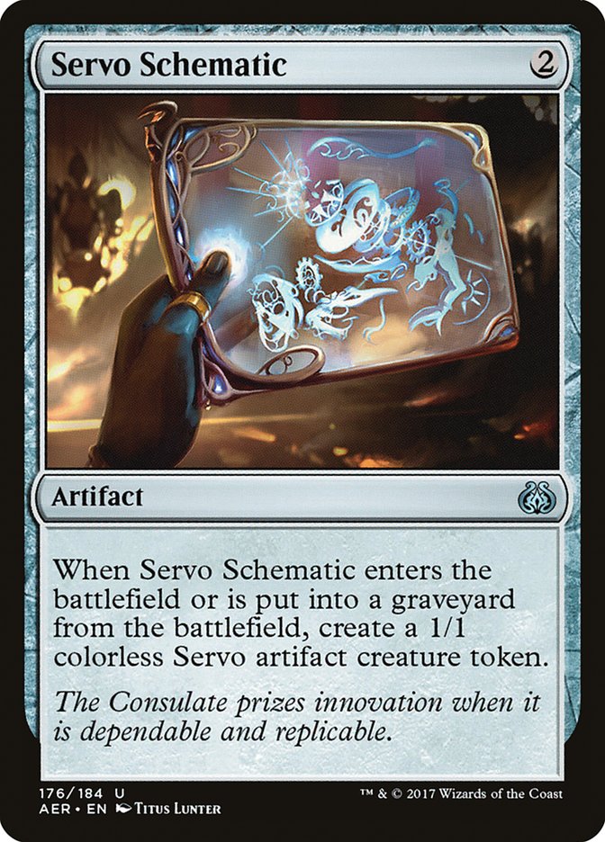 Magic | Servo Schematic [Aether Revolt] | The Nerd Merchant