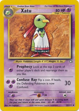 Pokemon | Xatu (52/111) [Neo Genesis Unlimited] | The Nerd Merchant