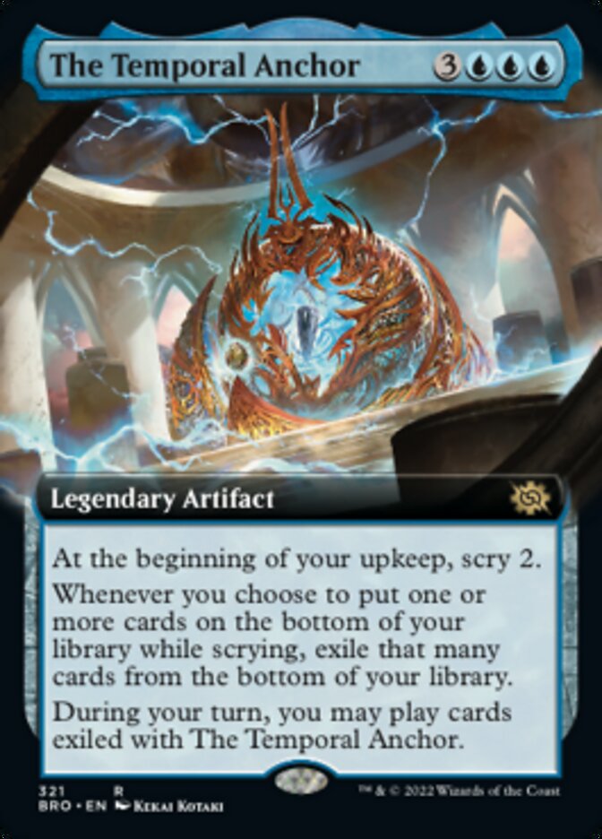 Magic | The Temporal Anchor (Extended Art) [The Brothers' War] | The Nerd Merchant