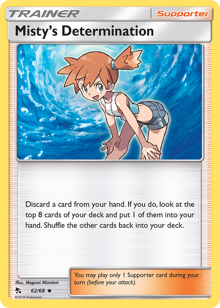 Pokemon | Misty's Determination (62/68) [Sun & Moon: Hidden Fates] | The Nerd Merchant