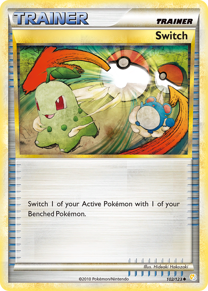 Pokemon | Switch (102/123) [HeartGold & SoulSilver: Base Set] | The Nerd Merchant