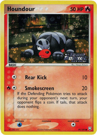 Pokemon | Houndour (59/109) (Stamped) [EX: Team Rocket Returns] | The Nerd Merchant