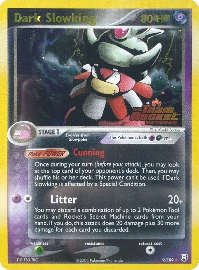 Pokemon | Dark Slowking (9/109) (Stamped) [EX: Team Rocket Returns] | The Nerd Merchant