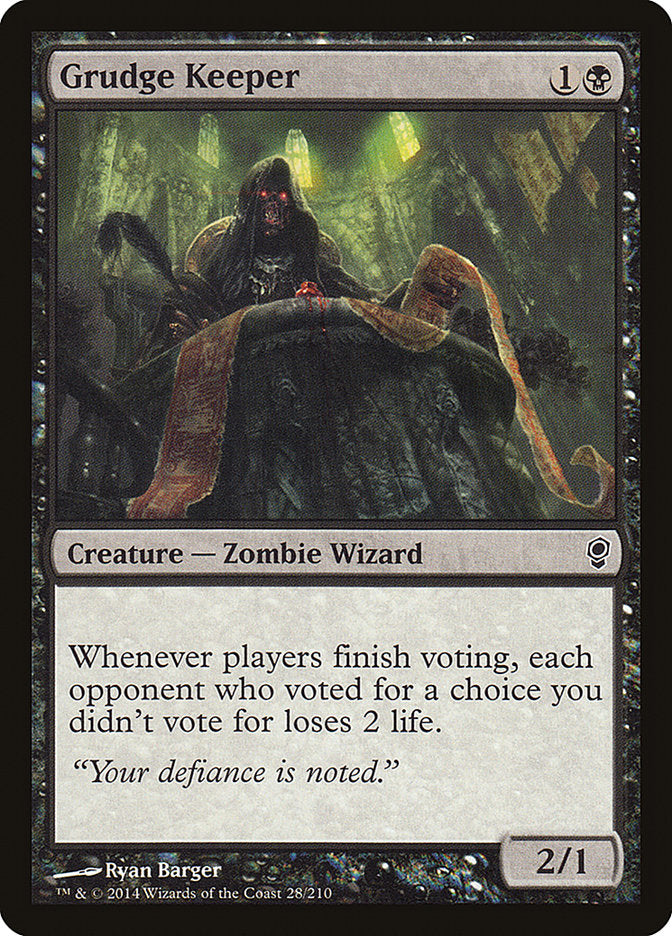 Magic | Grudge Keeper [Conspiracy] | The Nerd Merchant