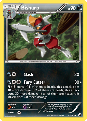 Pokemon | Bisharp (72/108) [Black & White: Dark Explorers] | The Nerd Merchant