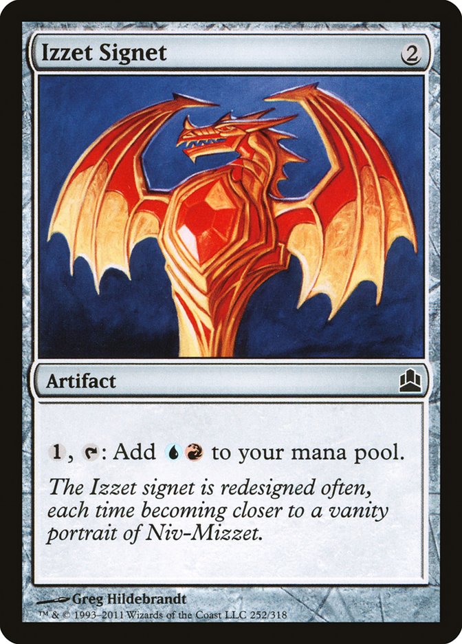 Magic | Izzet Signet [Commander 2011] | The Nerd Merchant