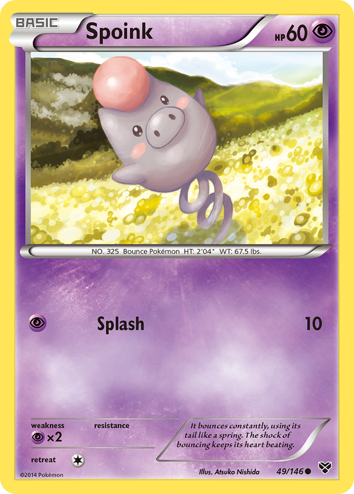 Pokemon | Spoink (49/146) [XY: Base Set] | The Nerd Merchant