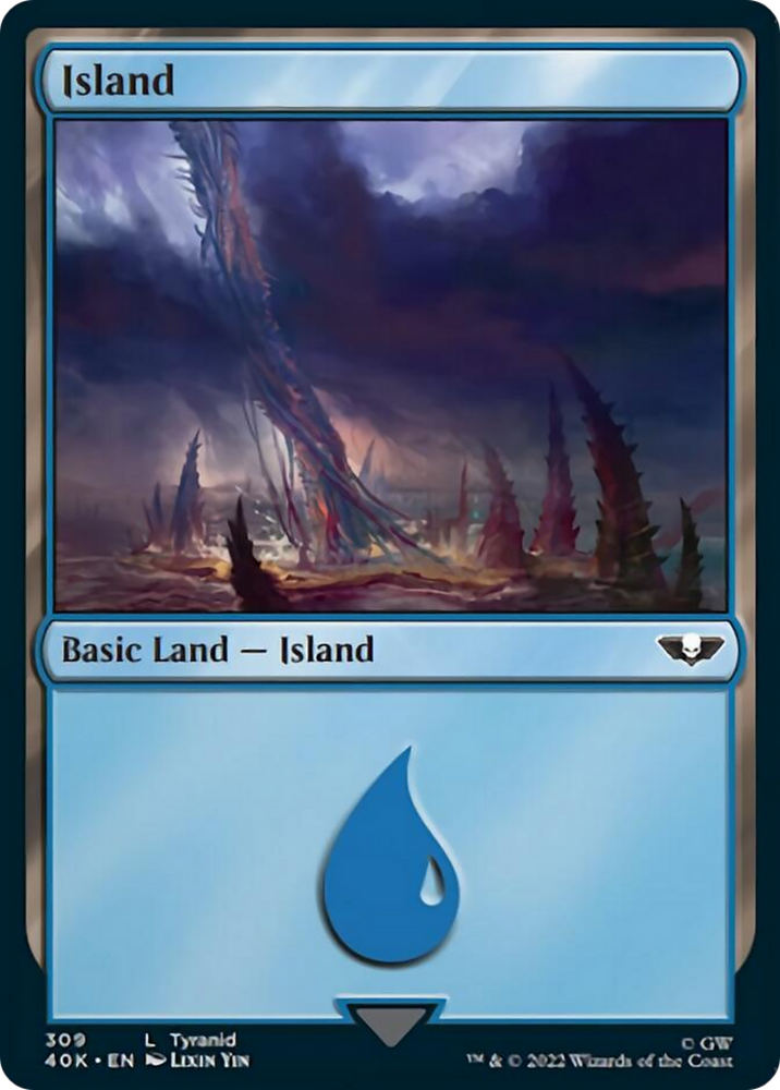 Magic | Island (309) [Warhammer 40,000] | The Nerd Merchant