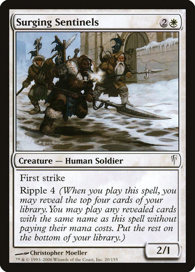 Magic | Surging Sentinels [Coldsnap] | The Nerd Merchant