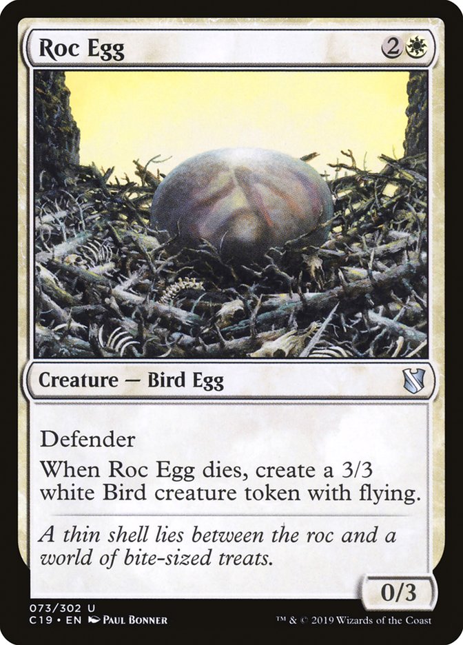 Magic | Roc Egg [Commander 2019] | The Nerd Merchant