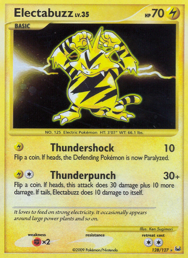 Pokemon | Electabuzz (128/127) [Platinum: Base Set] | The Nerd Merchant