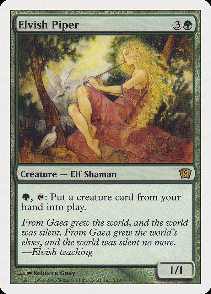 Magic | Elvish Piper [Ninth Edition] | The Nerd Merchant
