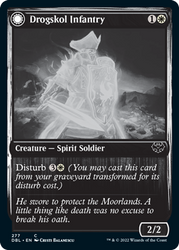 Magic | Drogskol Infantry // Drogskol Armaments [Innistrad: Double Feature] | The Nerd Merchant